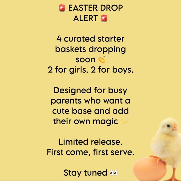 🐣 18 Piece Curated STARTER EASTER BASKETS for the working caretaker! 🐣 - Picture 9 of 9